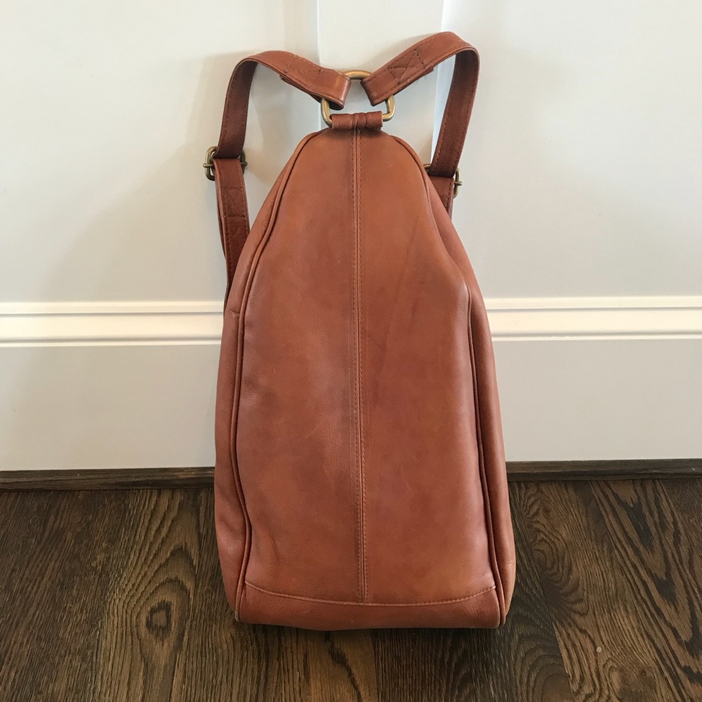 HOBO International Leather Backpack Purse